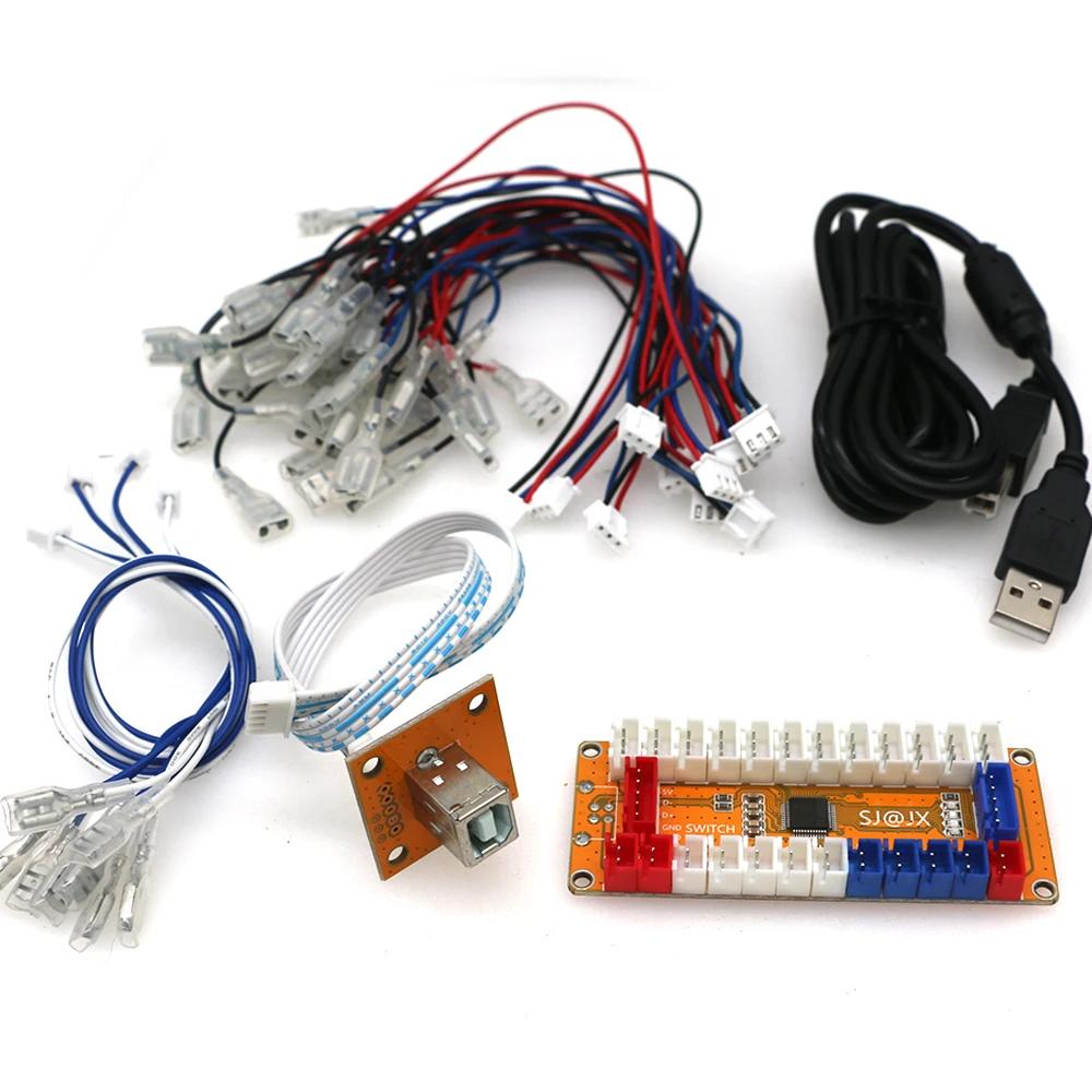 Hitbox SOCD USB ̵  Ʈѷ ڴ, PC   PS3 ٵ ġ, PC360  1, 5V LED Ǫ ư DIY ŰƮ